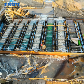 Эффективная установка CIP по добыче золота производительностью 180 тонн в час